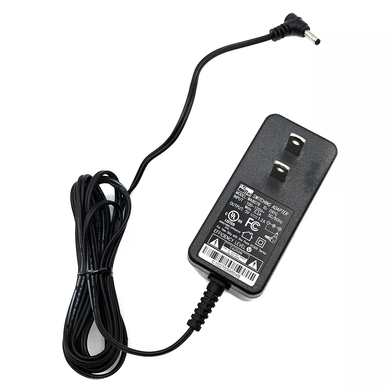 *Brand NEW*Authentic AcBel WA8078 ID:D91G 5V 1.2A 6W AC Adapter Switching Power Supply